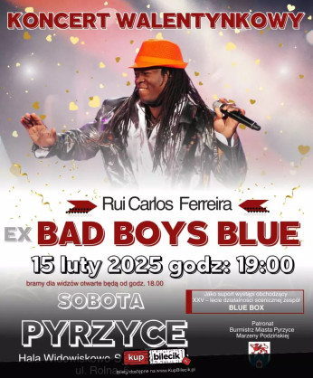 Pyrzyce Wydarzenie Koncert Walentynkowy koncert zespołu Carlos ex Bad Boys Blue