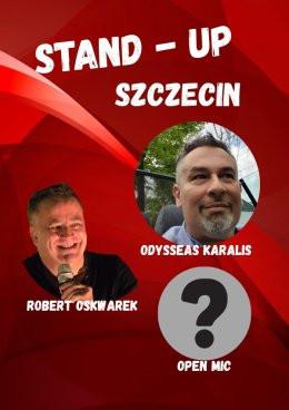 Szczecin Wydarzenie Stand-up Robert Oskwarek i Odysseas Karalis - "Bez Znieczulenia"